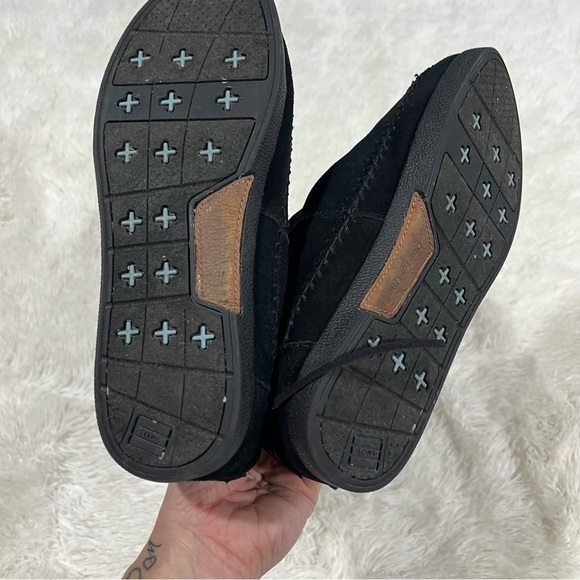 Toms Nepal suede leather knit and sherpa lined boots woman’s 7.5 - Picture 7 of 10